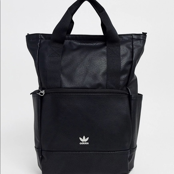 Almost new adidas Originals backpack faux leather